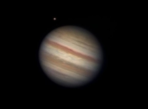 Jupiter and Ganymede 010911 - 0407BST by Mick Hyde