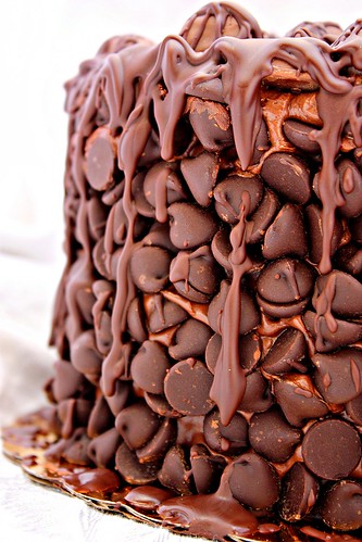 Chocolate Wasted Cake - sides