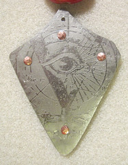 detail-back of "magic" pendant