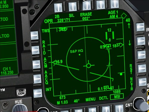 USAF TARGET ACQUISITION SCREEN by Colonel Flick