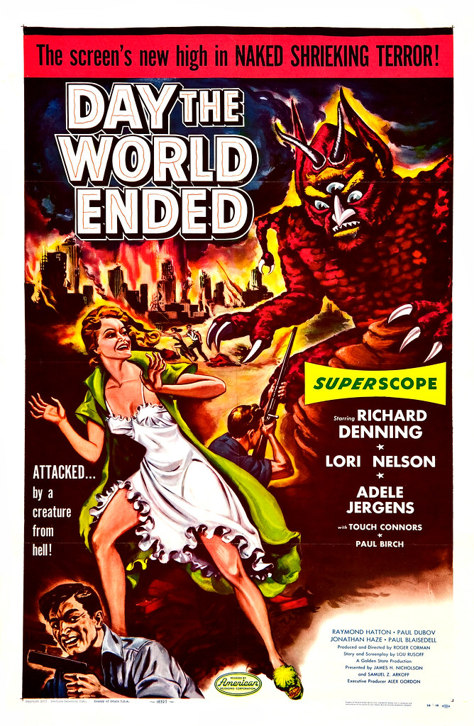 Albert Kallis - Day the World Ended (American Releasing Corp., 1956) One Sheet