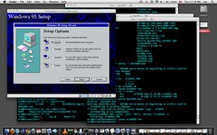 Yup, I'm installing Windows 95 on my Macintosh