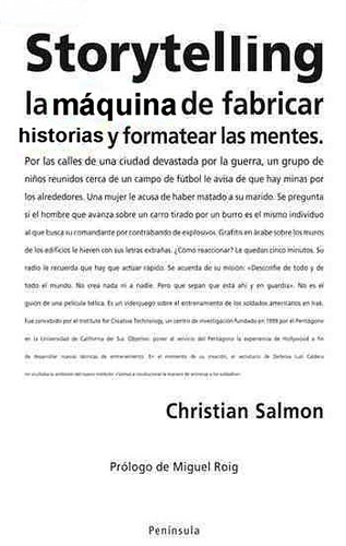 Storytelling - Christian Salmon imagen t by juance chiche, on Flickr