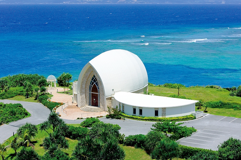 沖繩海外婚禮 艾葵露雀教堂  Aqualuce Chapel
