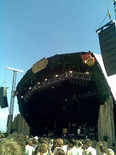 the woods stage