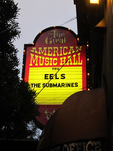 eels, Great American Music Hall, 08-11-11
