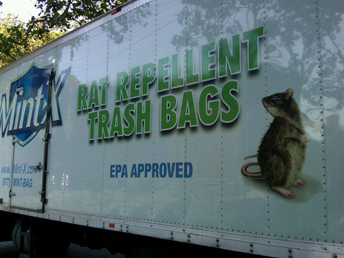 The Truck of Mint-X Trash Bags