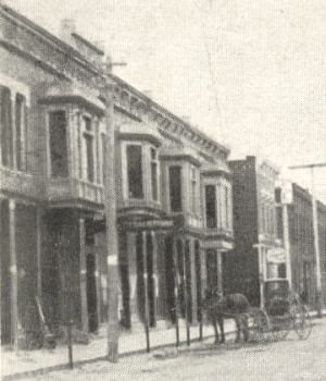 Stommel's storefront early 20th century