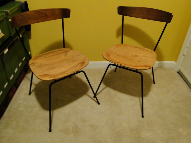 Plywood Chairs - BEFORE