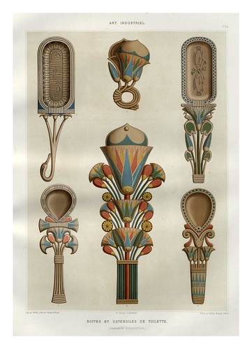 013-Cajas y utensilios cosmeticos-Histoire de l'art égyptien 1878- Achille Constant Théodore Émile