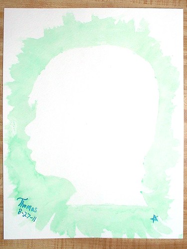 silhouette painting 08-27-11