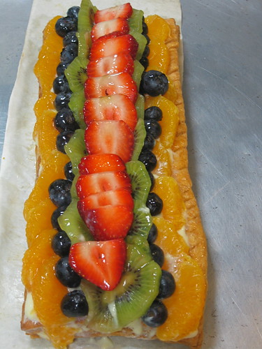Puff Pastry Fruit Strip