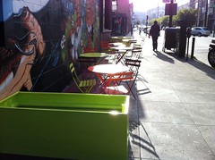 Pica Pica outdoor seating
