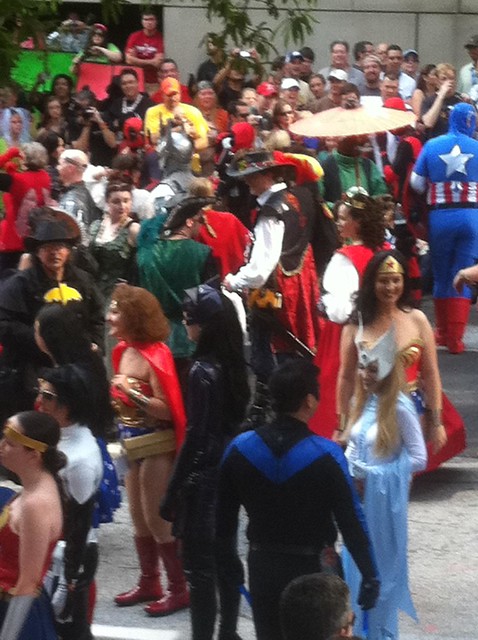 2011 Dragoncon - Wonder Woman and other Super Heroes