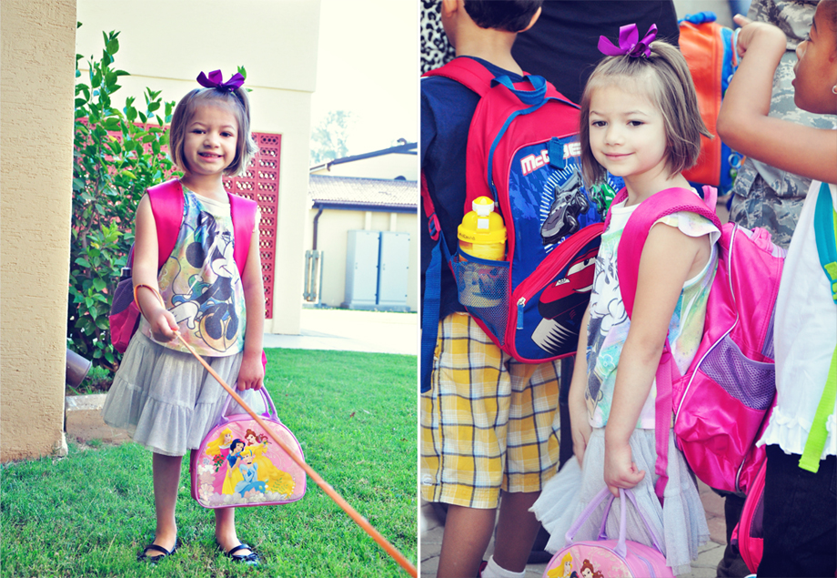 Lilly's First Day of Kindergarten