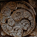 Stone carvings on the ceiling