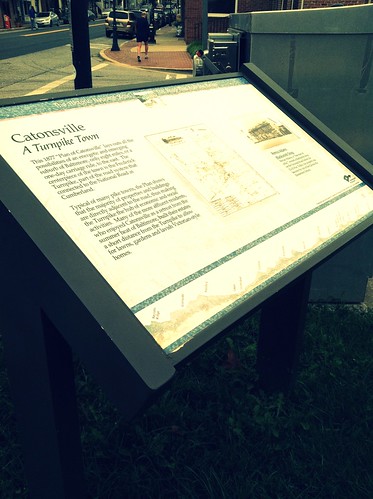 Catonsville sign