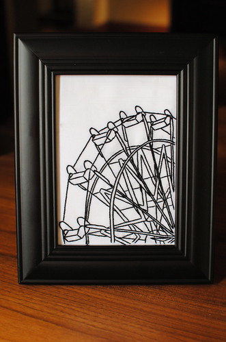 Iron Craft Challenge #32 - Ferris Wheel Embroidery