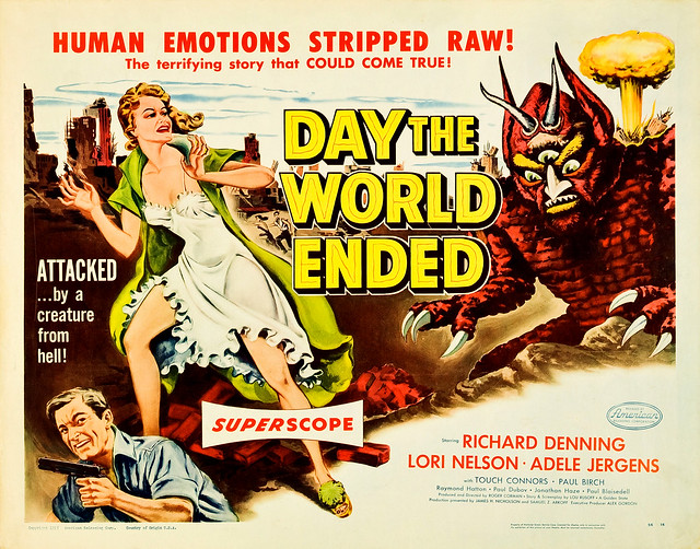 Albert Kallis - Day the World Ended (American Releasing Corp., 1956) Half Sheet