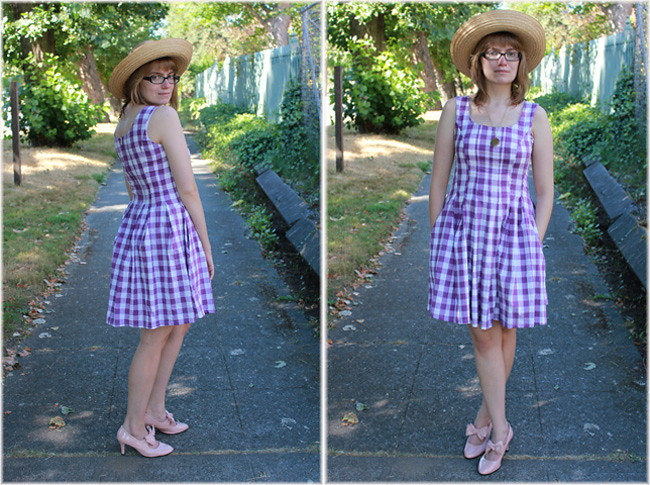 Sweet Gingham Duo, with Pockets!