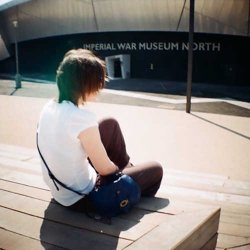 Lizzie at Imperial War Museum North