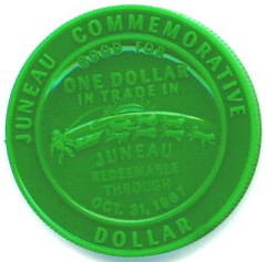 1967b Alaska Purchase Centennial Trade Dollar