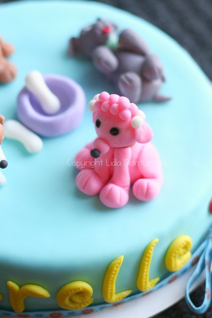 Puppy theme Cake