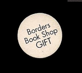1990s, Borders Book Shop, gift label to cover printed price by Exile Bibliophile