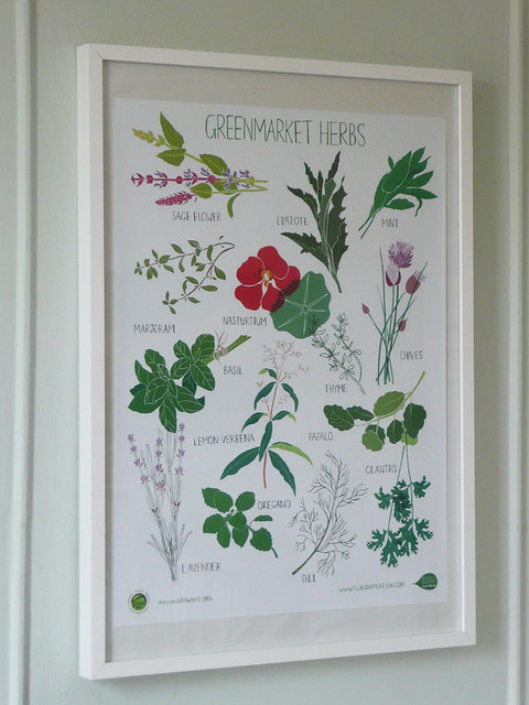Greenmarket Herb Poster