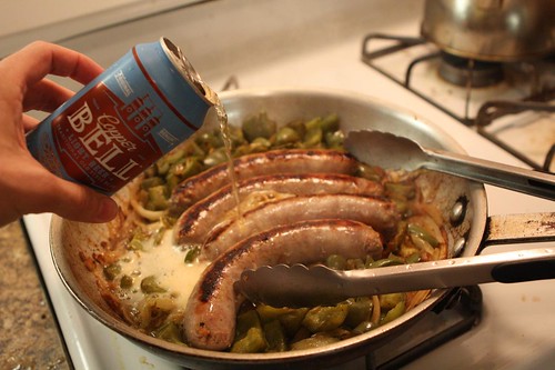 Sausage and Pepper with Copper Bell Light