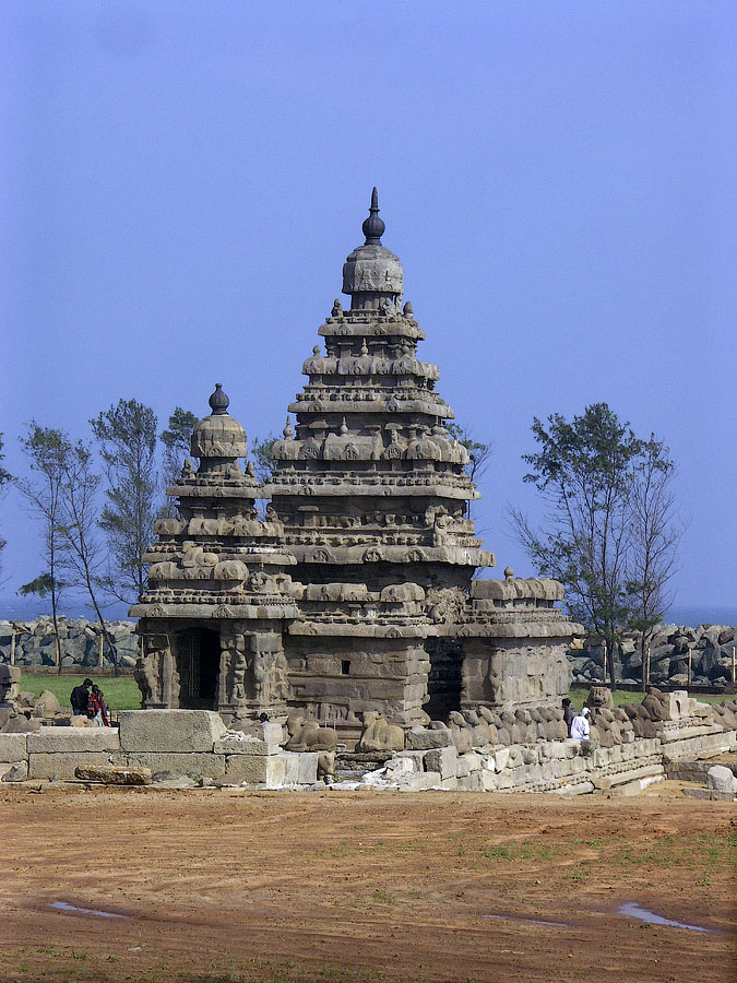 Береговой храм Алайваякойл. Мамаллапурам (Махабалипурам), Тамил Наду, Индия © Kartzon Dream - авторские путешествия, авторские туры в Индию, тревел видео, фототуры