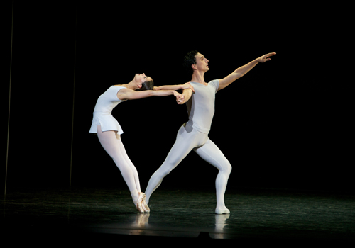 Sophie Martin and Erik Cavallari in MacMillan's Song of the Earth. Photo: Andrew Ross.
