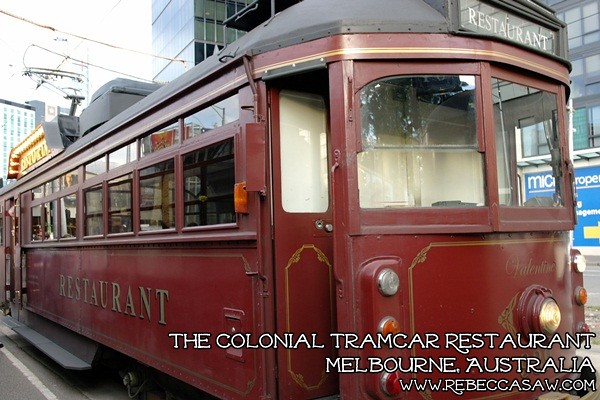 the colonial tramcar restaurant Melbourne-10
