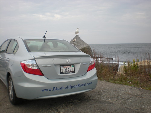 BLR Loaned 2012 Honda Civic Hybrid at Rye Beach, NH