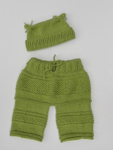 Green baby set