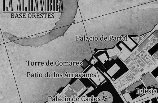 Mapa - Hades Nebula (Los Caminantes 3), Carlos Sisi - Minotauro - Pablo Uria Artworks