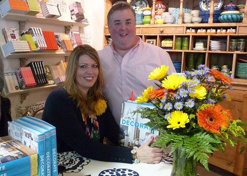 Decorate signing in Boston - me and Matthew Mead