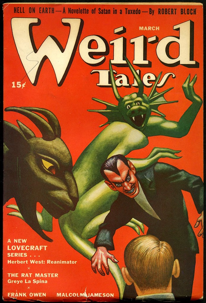 Hannes Bok -  Weird Tales, March 1942