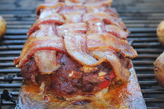 BBQ Turkey Meatloaf stuffed with Chorizo recipe