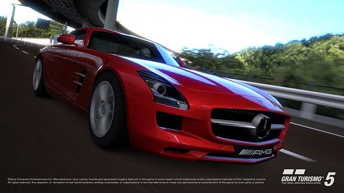Mercedes SLS AMG screen shot