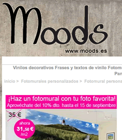 Fotomurales en Moods.es (para post kimulimuli.com)