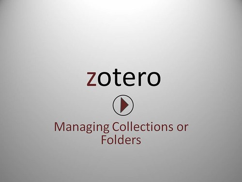 Managing folders
