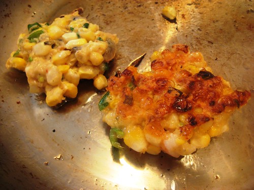 Corn and Shrimp Fritters