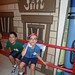 Caleb and Jacob getting out of jail at Toy Story Mania in Disney's Hollywood Studios
