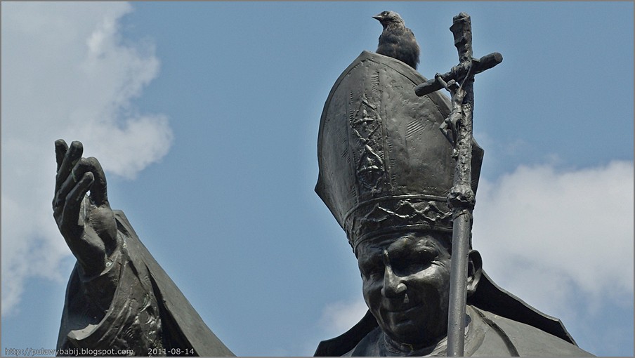 Puławy Pomnik Jana Pawła II