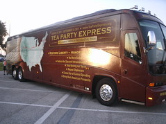 Tea Party Express Bus In Tampa