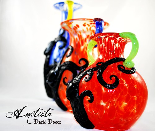 Heart Tree Vases by ametistagirl