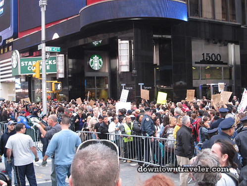 Occupy Wall Street March Times Square NYC Oct 15 _3