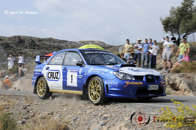 "Francisco Jimenez, Alberto Chamorro, Subaru Impreza, Rally, Rallyesprint, Berja 2011"