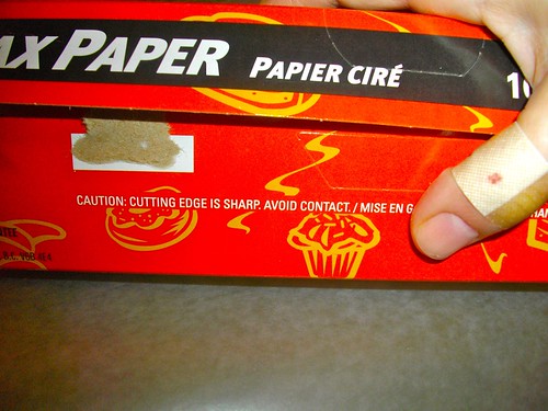 Not to be trusted with wax paper